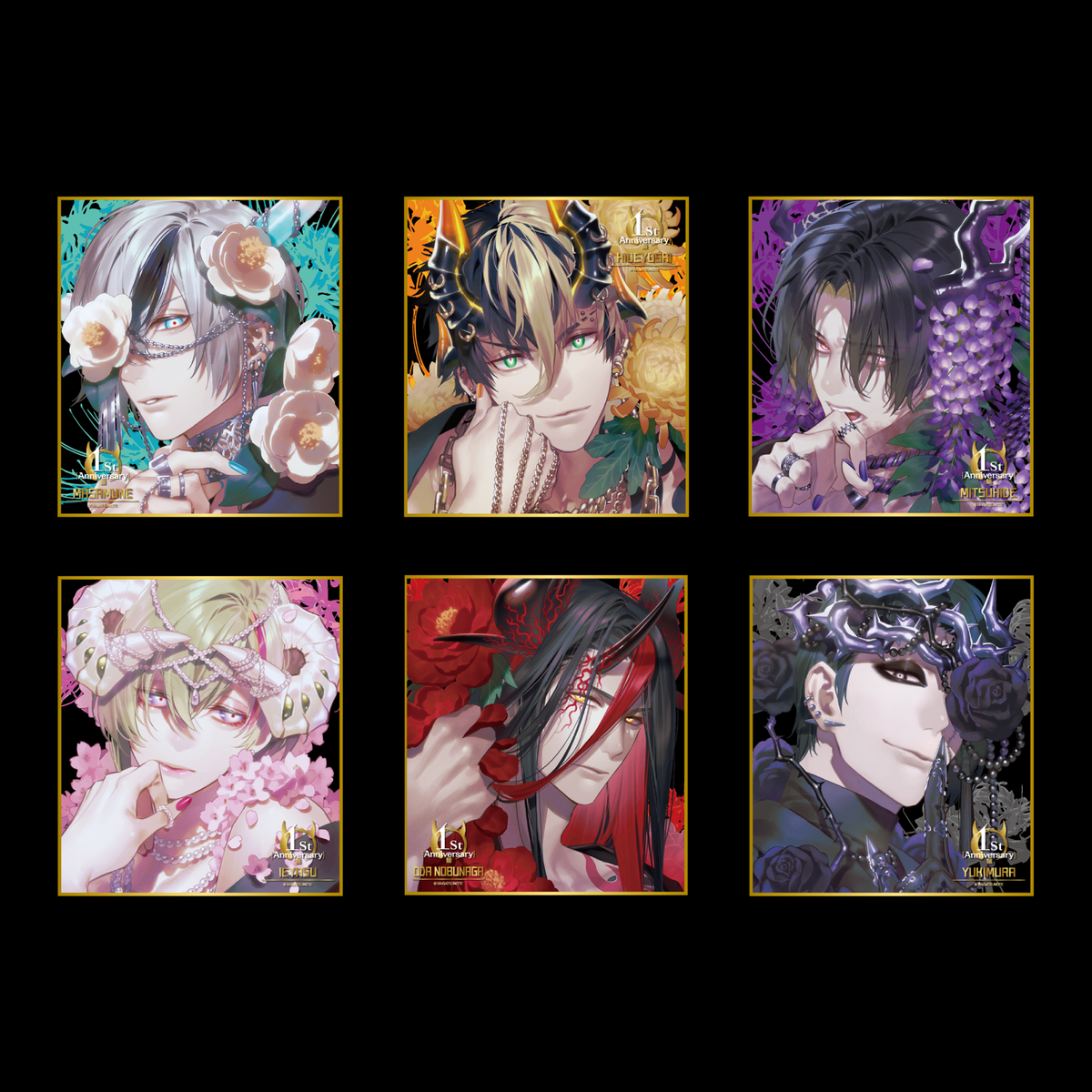 真白まゆ一周年記念グッズ 全部セット一周年記念グッズ 三つ葉ちょこ 1周年記念グッズ第3弾】トレーディングミニ色紙 – マガツノート